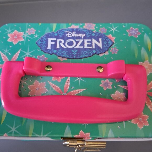 Frozen Saving Box With Lock & Key - Green - Picture 3 of 8